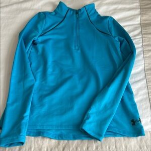 Under Armour Turquoise Performance Pullover